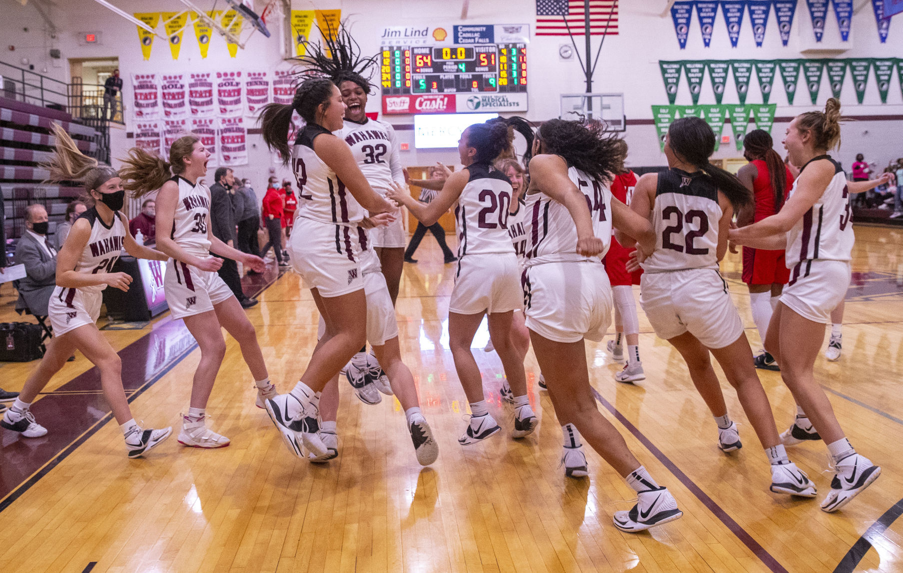 GBBall Waterloo West vs. Iowa City High 1